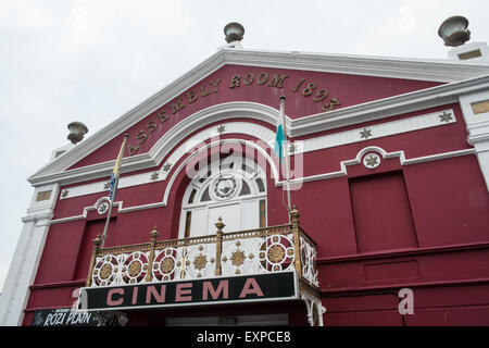 Tywyn,cinema,vintage,film,magic,Lanterna,Cardigan Bay, Sud Gwynedd,Mid-Wales,U.K. Foto Stock