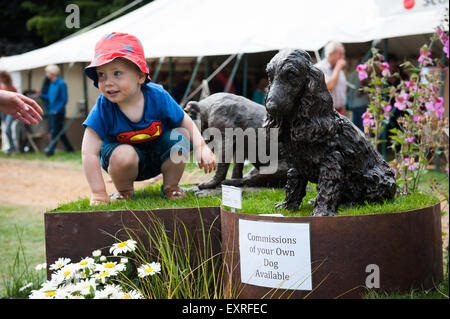 Art in Action Festival nell'Oxfordshire Foto Stock