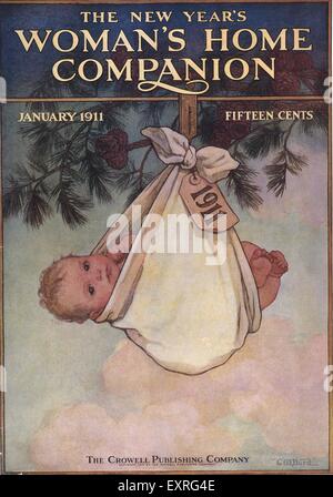 1910s USA Womans Home Companion Copertina Foto Stock