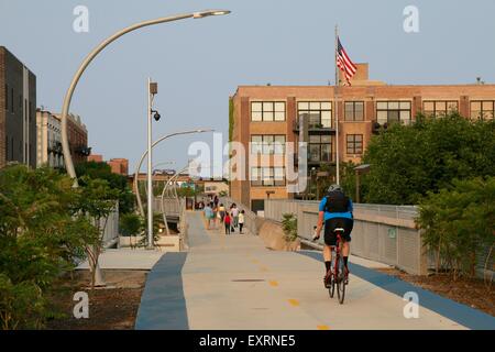 606/Bloomingdale Trail, Chicago, Illinois Foto Stock