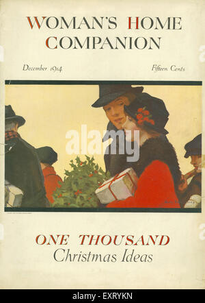 1910s USA Womans Home Companion Copertina Foto Stock