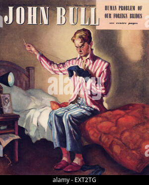 1940S UK John Bull Copertina Foto Stock