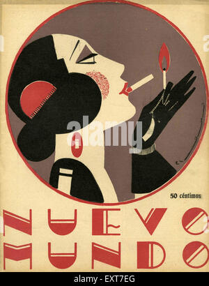 1920s Spagna Nuevo Mundo Copertina Foto Stock