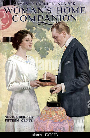1910s USA Womans Home Companion Copertina Foto Stock