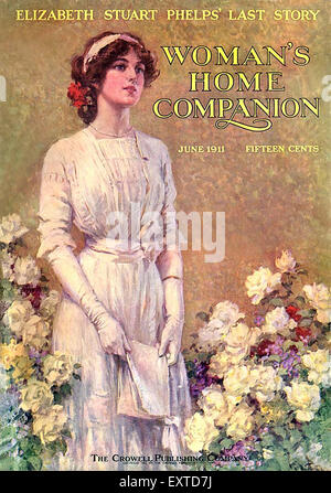 1910s USA Womans Home Companion Copertina Foto Stock