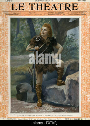 1900s France Le Theatre Copertina Foto Stock