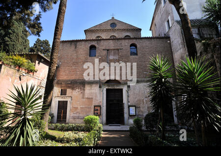 Italia, Roma, basilica di Santa Agnese fuori le Mura Foto Stock