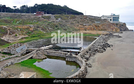 Sutro Bagni, San Francisco, California, Foto Stock