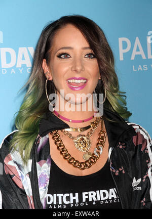YouTube star Jenna marmi fossato ospita venerdì alle palme Piscina e Dayclub all'interno del Palms Casino Resort presenta: Jenna marmi dove: Las Vegas, Nevada, Stati Uniti quando: 15 Maggio 2015 Foto Stock