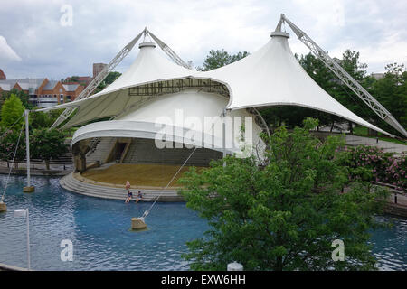 Fiera del Mondo di anfiteatro del parco (anfiteatro Tennessee), Knoxville, Tennessee Foto Stock