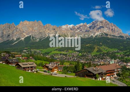 Cortina d'Ampezzo, Dolomiti, Italia Foto Stock