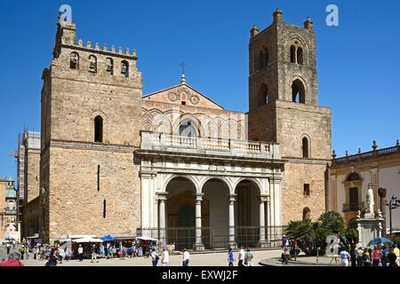 Cattedrale di Santa Maria Nuova, Monreale, sicilia, Italia, Europa Foto Stock
