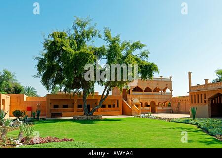 Al Ain Palace Museum e Al Ain, Abu Dhabi, Emirati Arabi Uniti Foto Stock