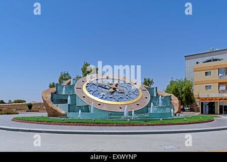 Misuratore di acqua, Al Ain, Abu Dhabi, Emirati Arabi Uniti Foto Stock