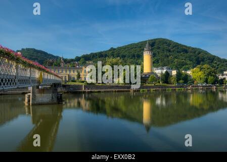 E Quellenturm Lahn, Bad Ems, Renania-Palatinato, Germania, Europa Foto Stock