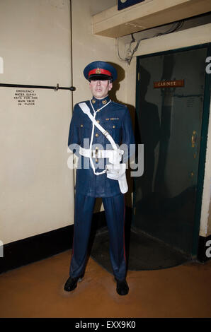 Churchill Cabinet War Rooms tesoro Londra Foto Stock