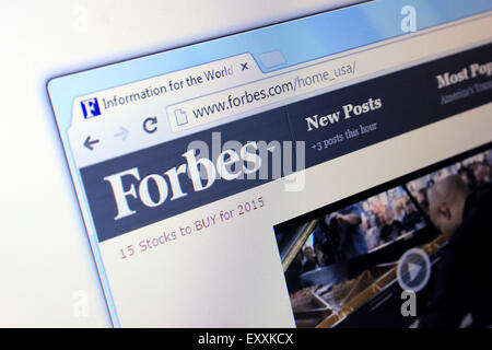 Forbes.com Foto Stock
