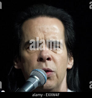 Nick Cave esegue un sold out show al Forum Mondiale entro l Aia con: Nick Cave dove: Amsterdam, Paesi Bassi Quando: 16 Maggio 2015 Foto Stock