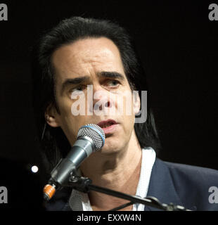 Nick Cave esegue un sold out show al Forum Mondiale entro l Aia con: Nick Cave dove: Amsterdam, Paesi Bassi Quando: 16 Maggio 2015 Foto Stock