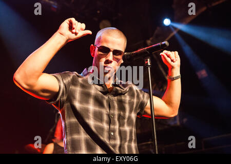 O2 Academy di Islington, Islington, London, Regno Unito 17 luglio 2015 Nick Jonas effettuando al O2 Academy Islington, Londra Nick Jonas Nick Jonas eseguendo brani del nuovo album di credito: 'Credito: Richard Soans/Alamy Live News' Foto Stock