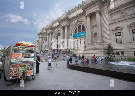 NEW YORK - 26 Maggio 2015: il Metropolitan Museum of Art si trova nella città di New York è il più grande museo di arte in Stati Uniti Foto Stock