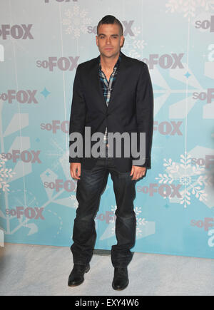 LOS ANGELES, CA - 11 gennaio 2011: "Glee' star Mark Salling al Fox All-Star Party Winter 2011 di Pasadena. Foto Stock