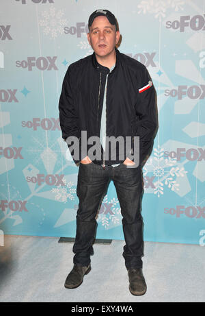 LOS ANGELES, CA - 11 gennaio 2011: "Glee' star Mike O'Malley al Fox All-Star Party Winter 2011 di Pasadena. Foto Stock