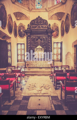 Interno del Santo Domingo cattedrale, Repubblica Dominicana Foto Stock