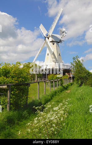 Il mulino a vento di Woodchurch, Kent, Regno Unito Foto Stock
