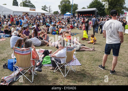 I giovani a Lambeth Paese mostrano in Brockwell Park, Londra England Regno Unito Regno Unito Foto Stock