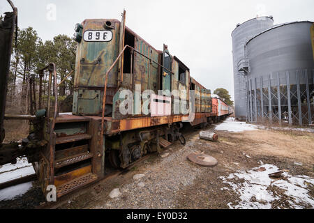 Vecchia GP7 locomotore Foto Stock