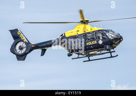 Elicottero della polizia Eurocopter EC135P2 G-SUFK Foto Stock