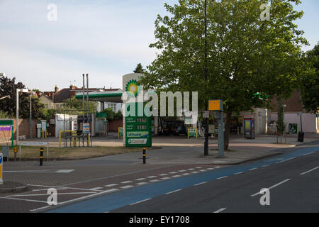 Garage BP Balham Londra sud Foto Stock