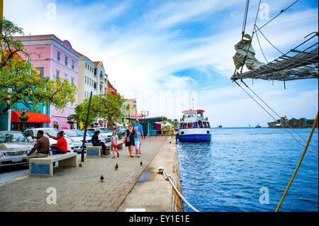 Willemstad Curacao isola dei Caraibi Foto Stock