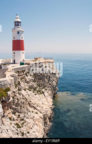 Europa PointLighthouse di Gibilterra Foto Stock
