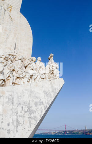 Padrao dos Descobrimentos, Belem, Lisbona, Portogallo Foto Stock