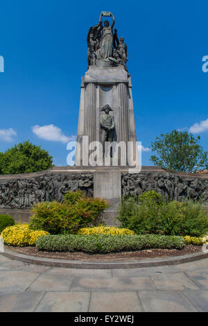 Monumento ai Carabinieri a Torino, Italia Foto Stock