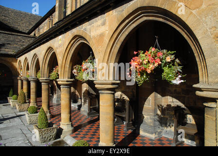 St Johns Almshouse, Sherborne, Dorset, Inghilterra Foto Stock