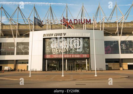Derby County Football Club, Ipro Stadium, Pride Park Derby REGNO UNITO Foto Stock