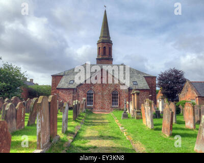 Annan vecchia Chiesa Parrocchiale di Scozia Foto Stock