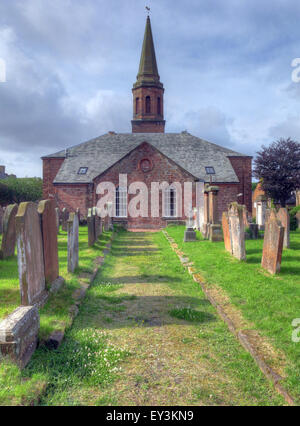 Annan vecchia Chiesa Parrocchiale di Scozia Foto Stock