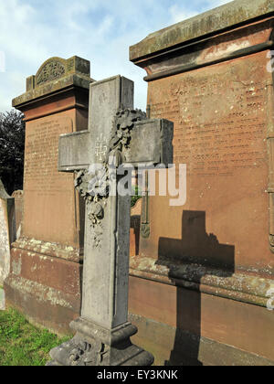 Annan vecchia Chiesa Parrocchiale di Scozia Foto Stock