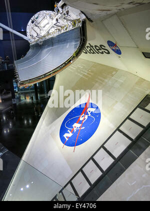 Kennedy Space Center di Cape Canaveral, in Florida, Stati Uniti d'America Foto Stock