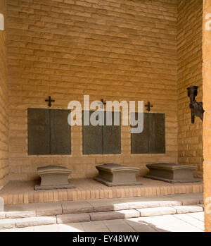 Il tedesco seconda guerra mondiale memorial, El Alamein, Egitto Foto Stock