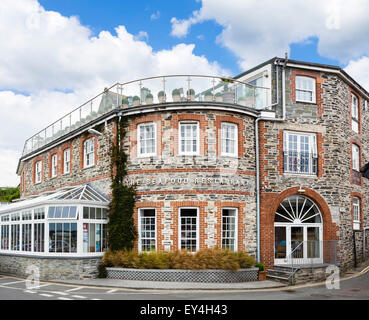 Rick Stein ammiraglia di 'Il ristorante di frutti di mare", Padstow, Cornwall, England, Regno Unito Foto Stock