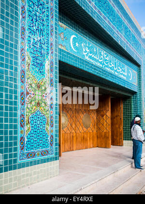 Lisbona Moschea centrale, da architetti António Braga e João Paulo Conceição Foto Stock