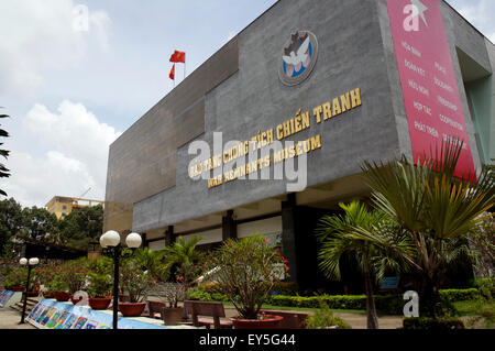 Residuati Bellici Museum, la città di Ho Chi Minh (Saigon), Vietnam Foto Stock