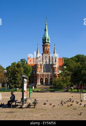 Polonia Cracovia, Podgorze district, St Josef Chiesa Foto Stock