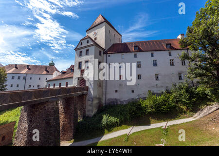 Veste Oberhaus Fortress, Passau, Bassa Baviera, Germania Foto Stock