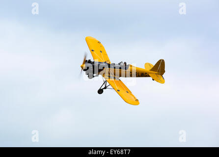 Ryan ST3KR G-RLWG in volo su Brieghton Airfield Foto Stock